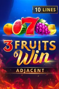 3 fruits win 10 lines - logo